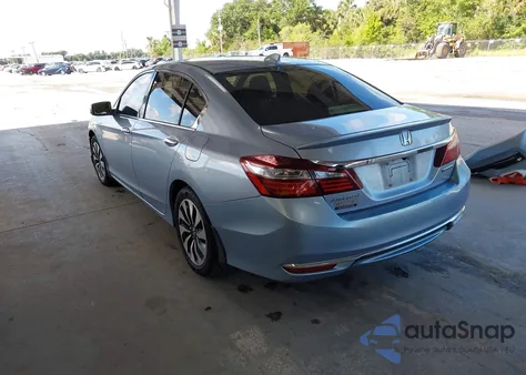 2017 Honda Accord Hybrid Ex-L from USA, damaged, VIN JHMCR6F52HC011891